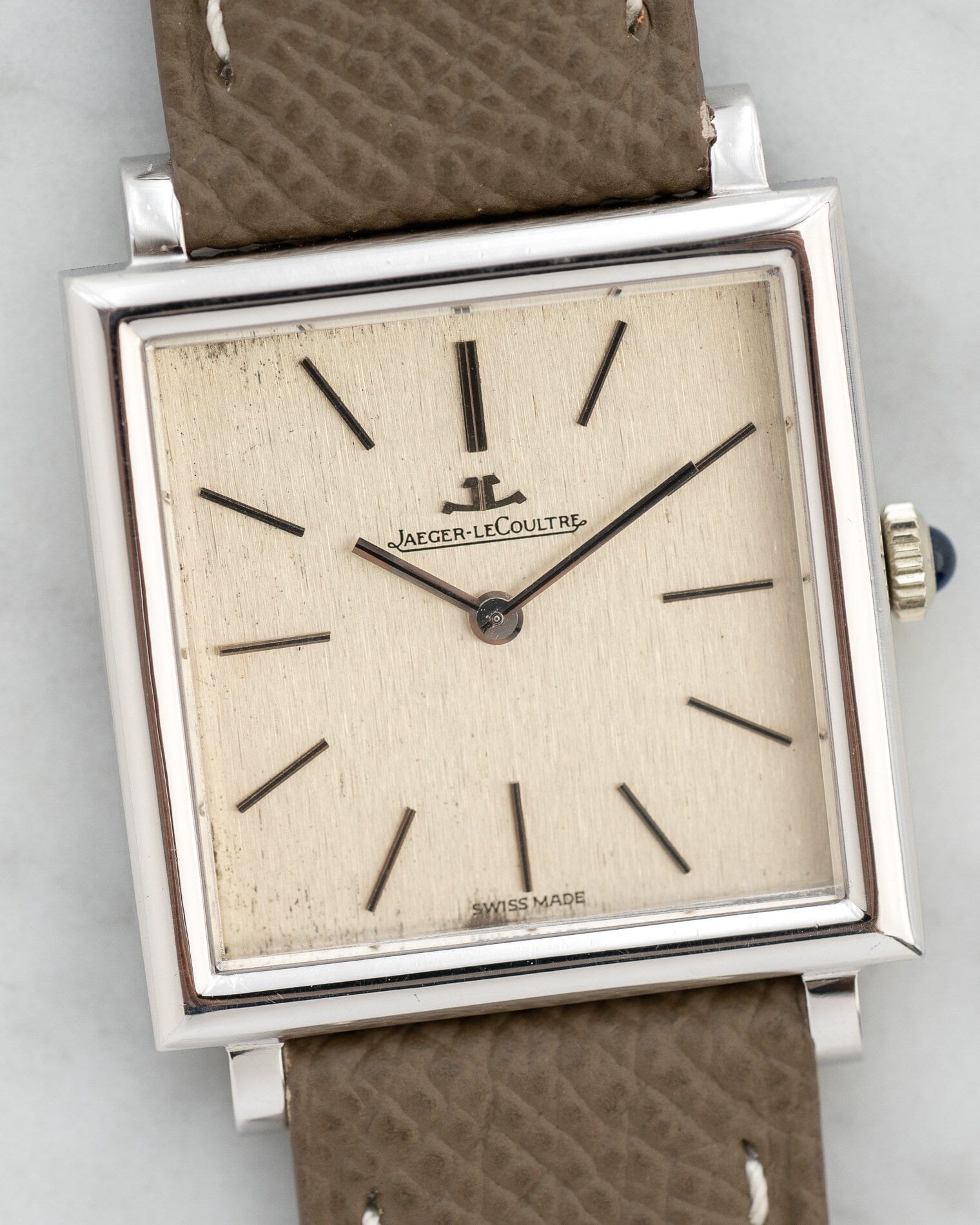Jaeger-LeCoultre Square 4442 WG Snowflake Dial Watch Jaeger-LeCoultre 