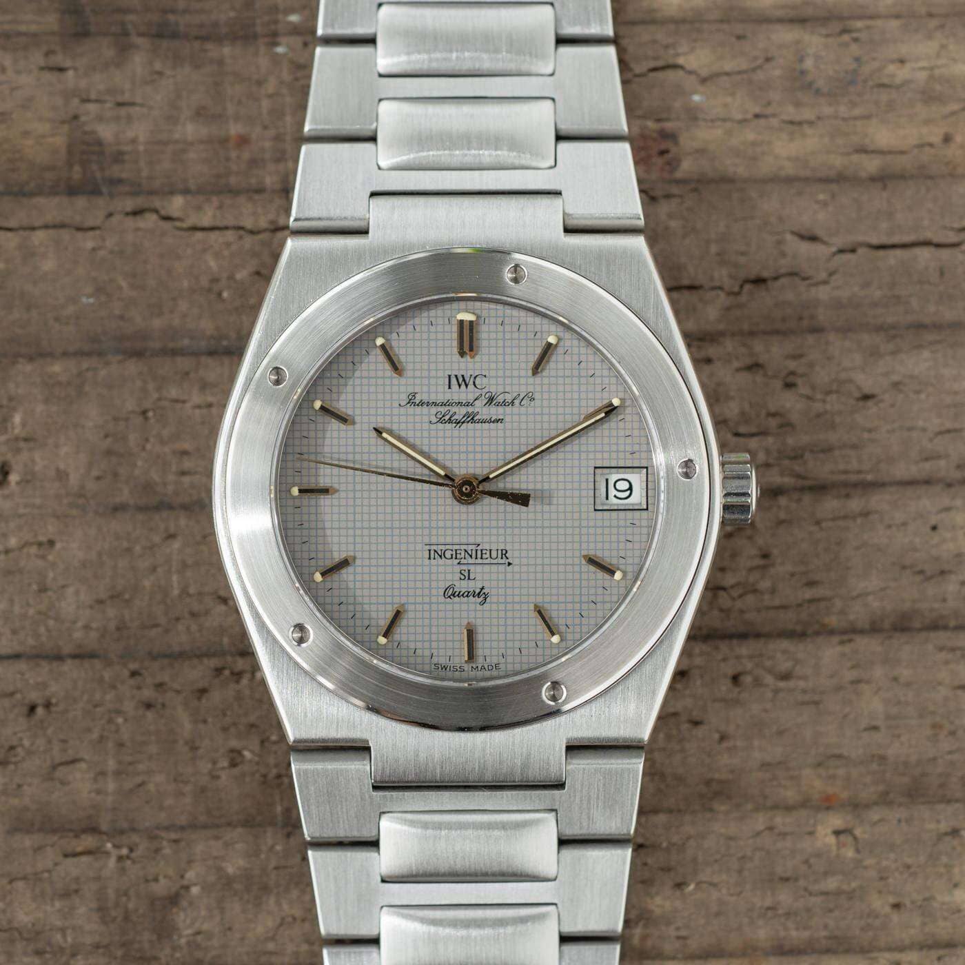 IWC Ingenieur SL QZ Grey Dial 1980s - Arbitro