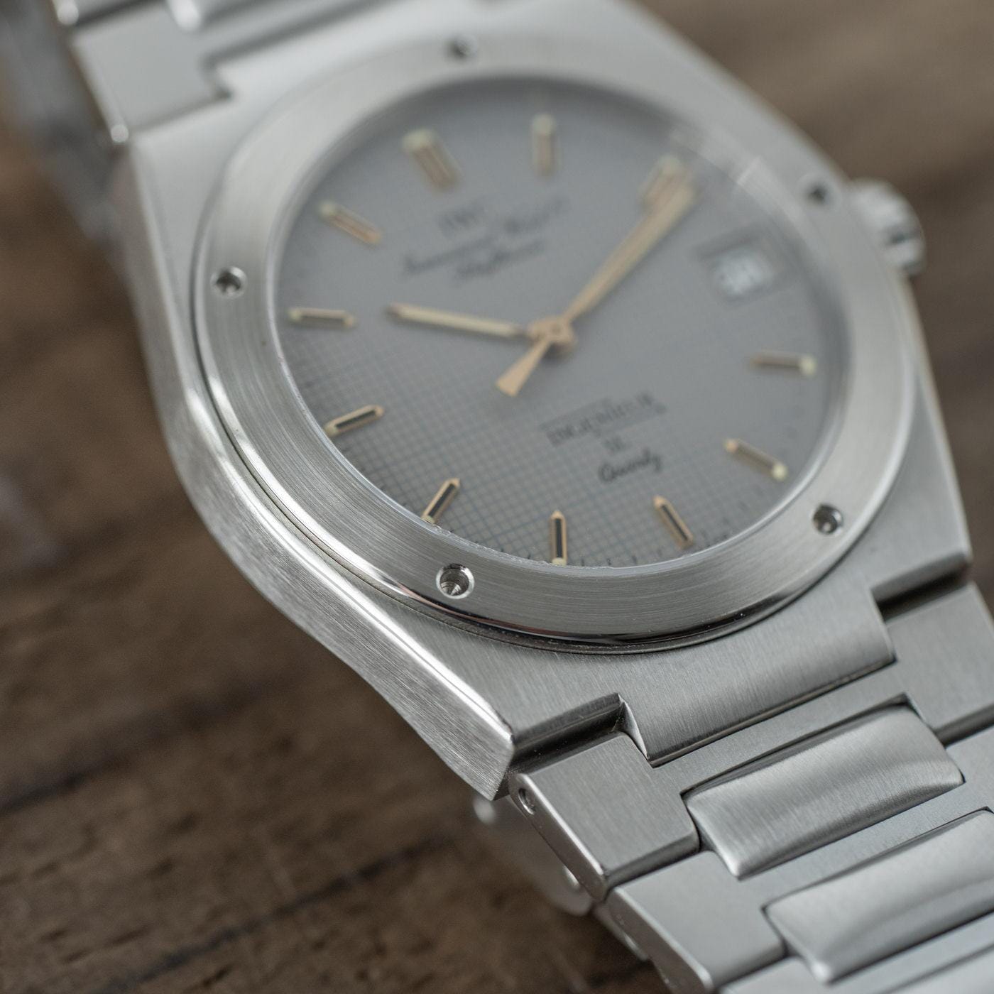 IWC Ingenieur SL QZ Grey Dial 1980s - Arbitro