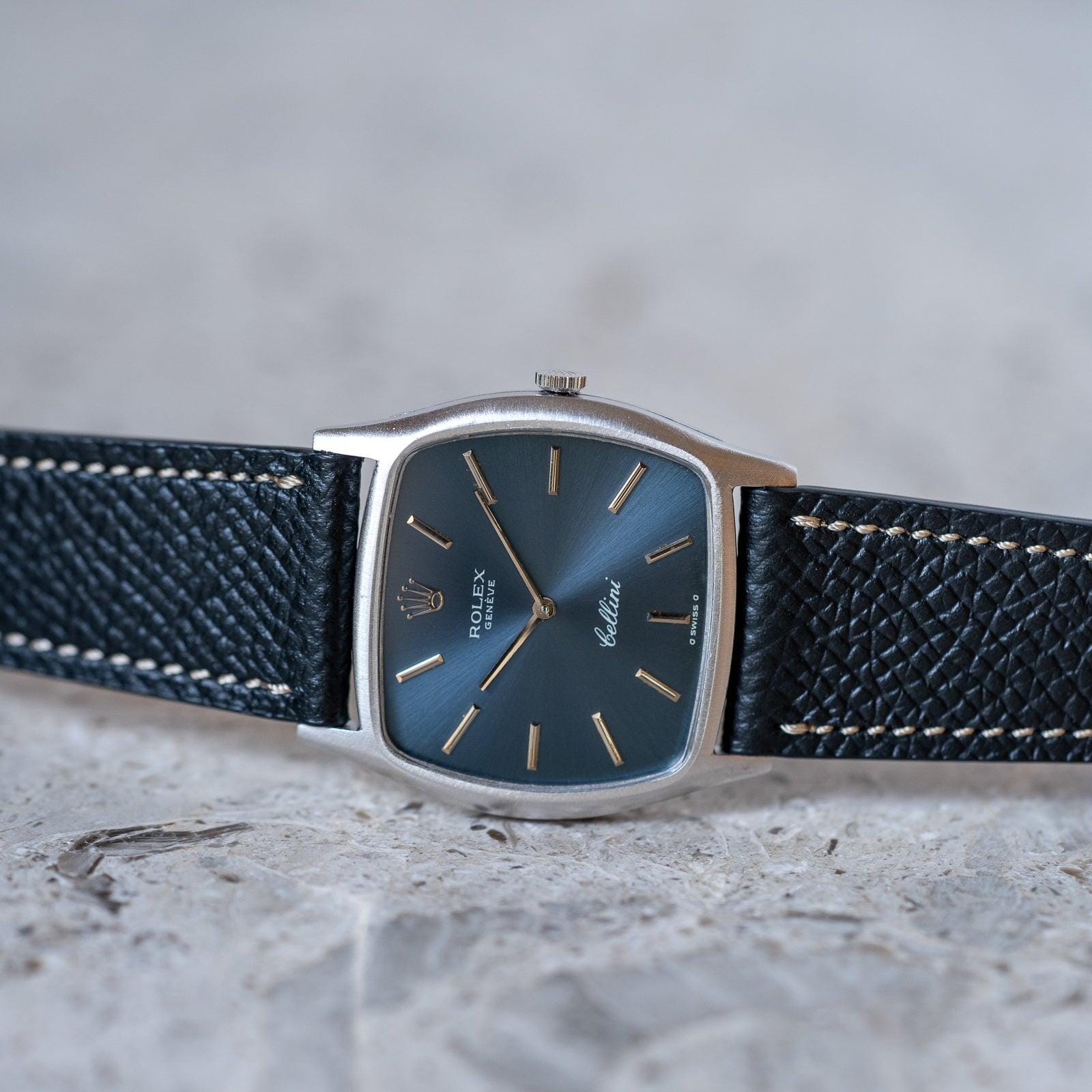 ROLEX Cellini 3805 WG Navy Dial - Arbitro