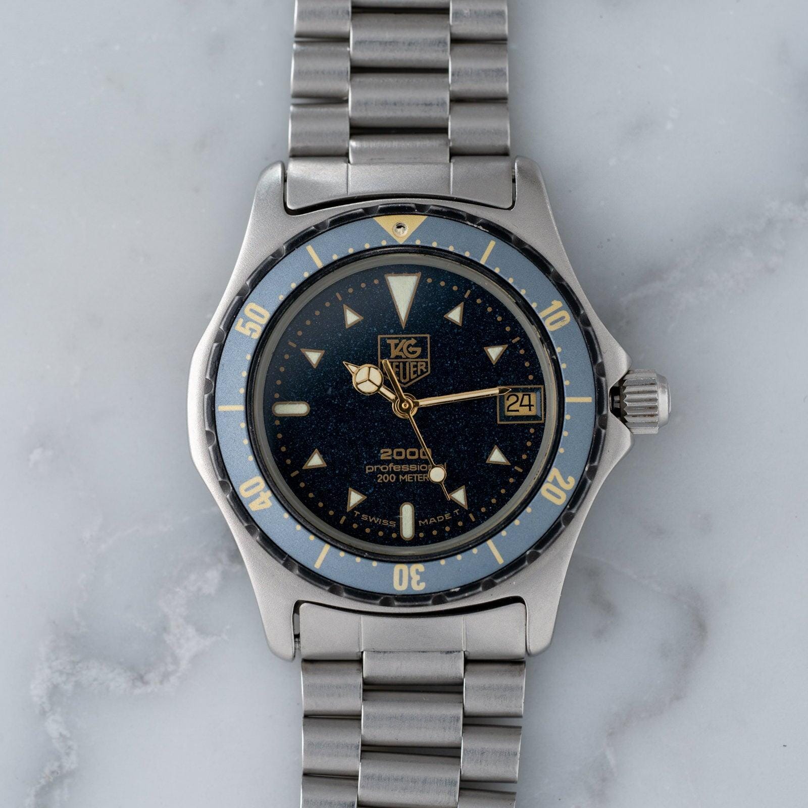 TAG HEUER 2000 Professional 972.613 Moondust Dial