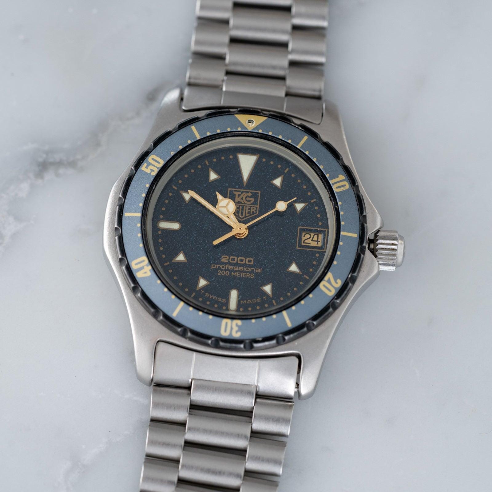 TAG HEUER 2000 Professional 972.613 Moondust Dial