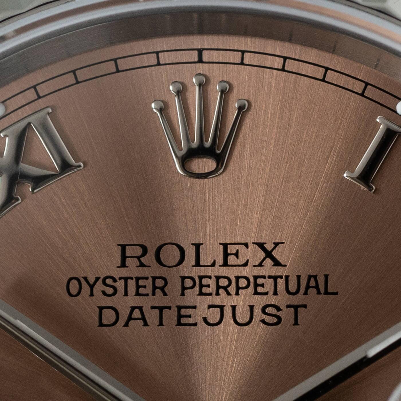 ROLEX Oyster Perpetual Datejust 16234 Salmon Dial - Arbitro