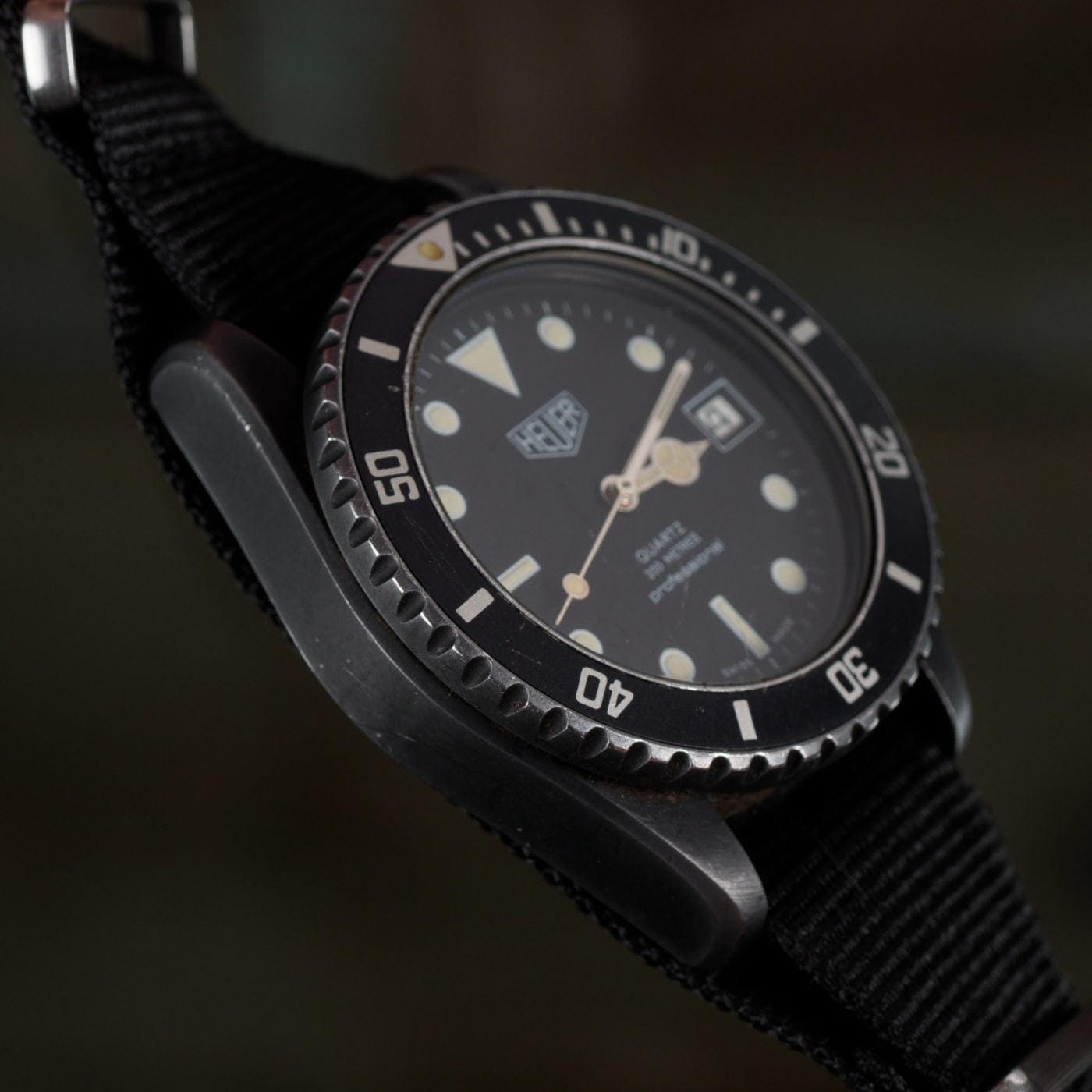 HEUER Diver 980.026 PVD "Black Coral" - Arbitro