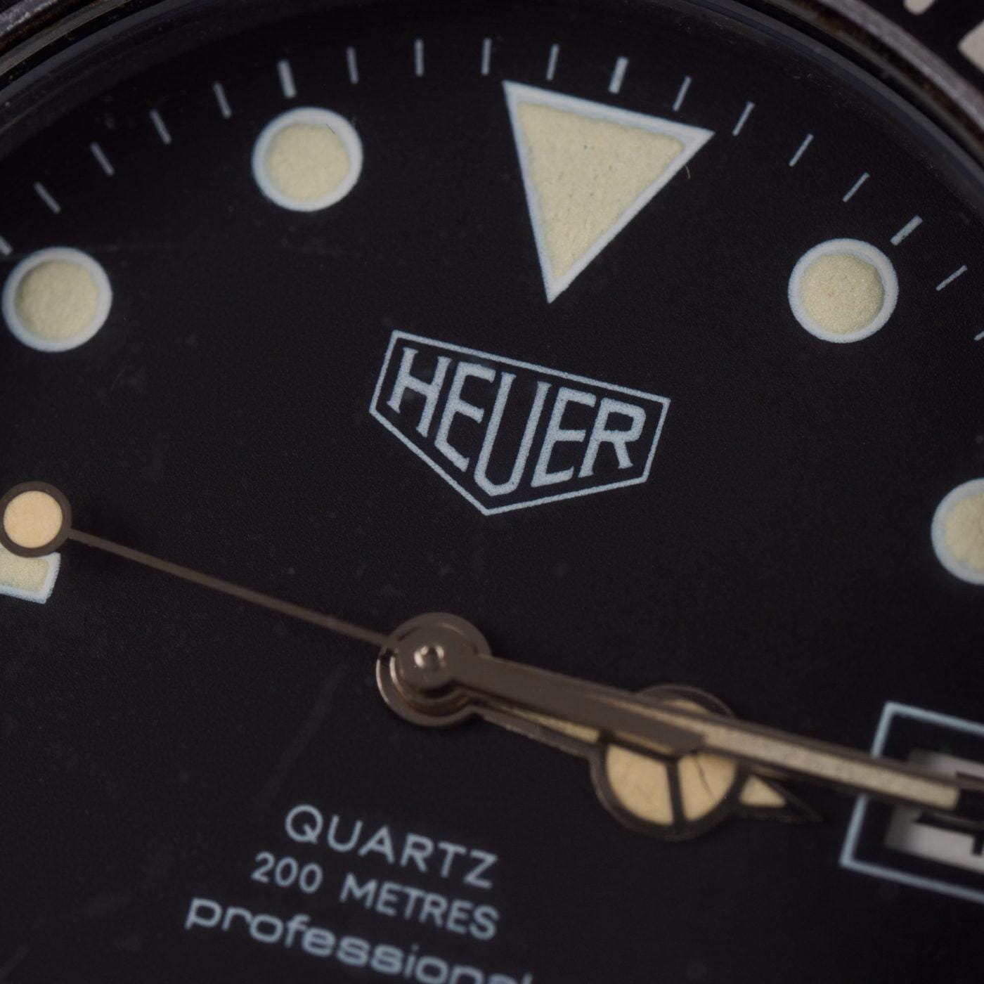 HEUER Diver 980.026 PVD "Black Coral" - Arbitro