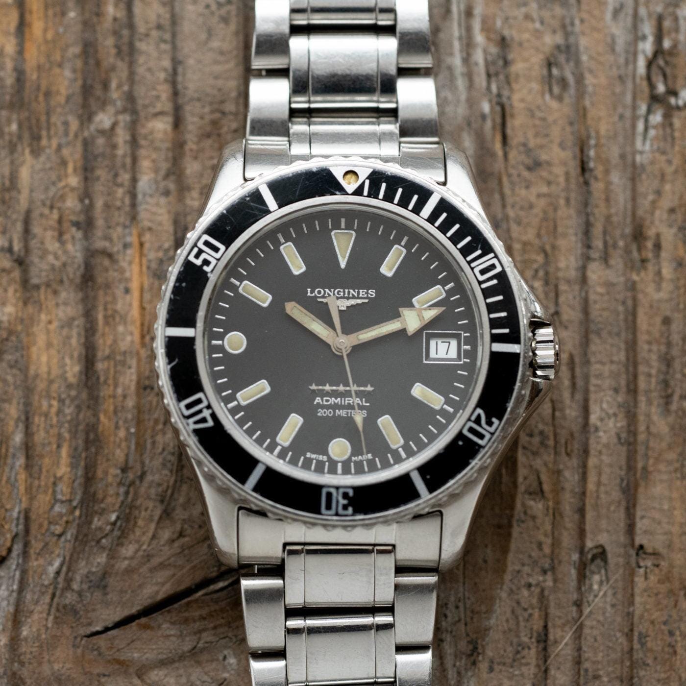 Longines admiral 5 star diver new arrivals