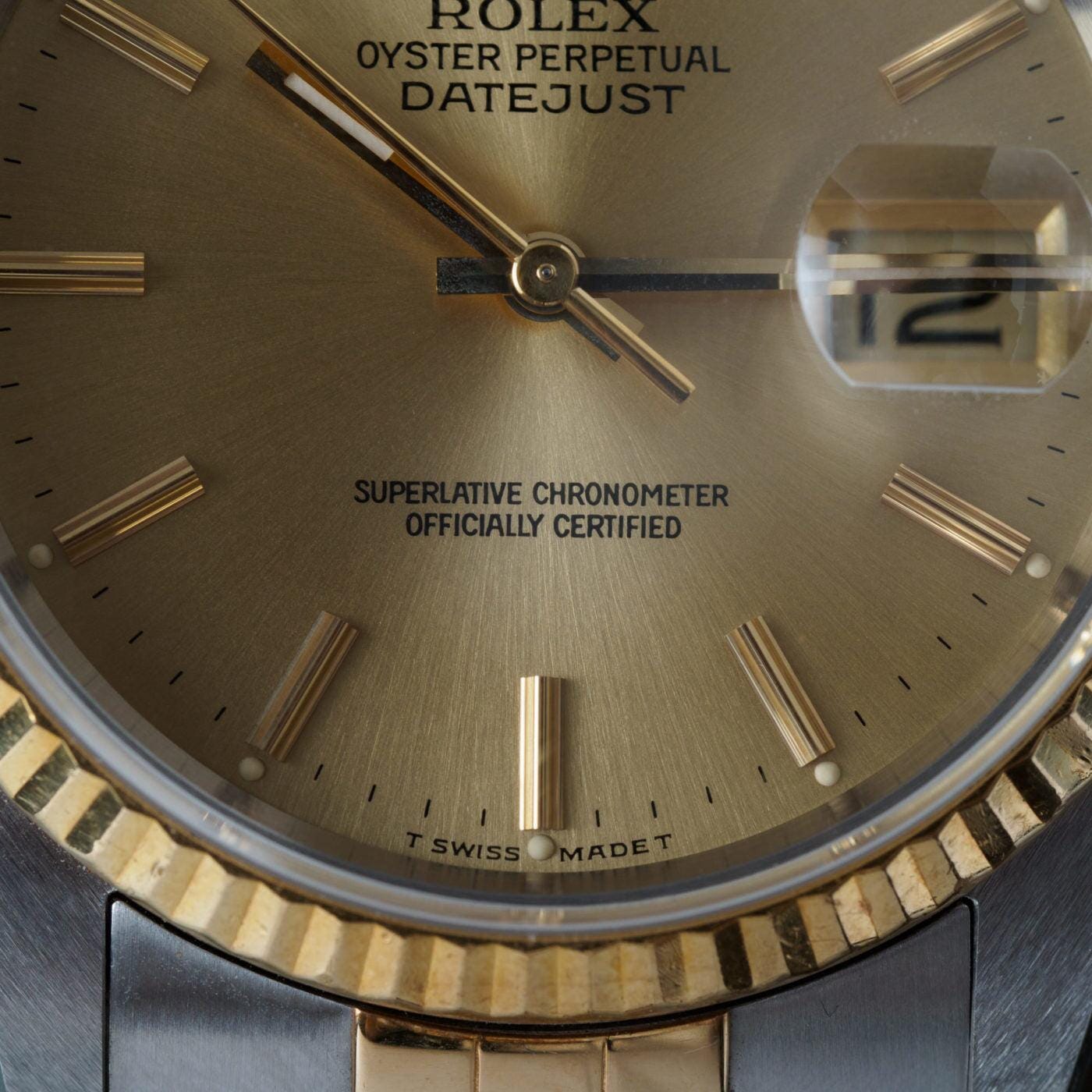 ROLEX Oyster Perpetual Datejust 16233 - Arbitro