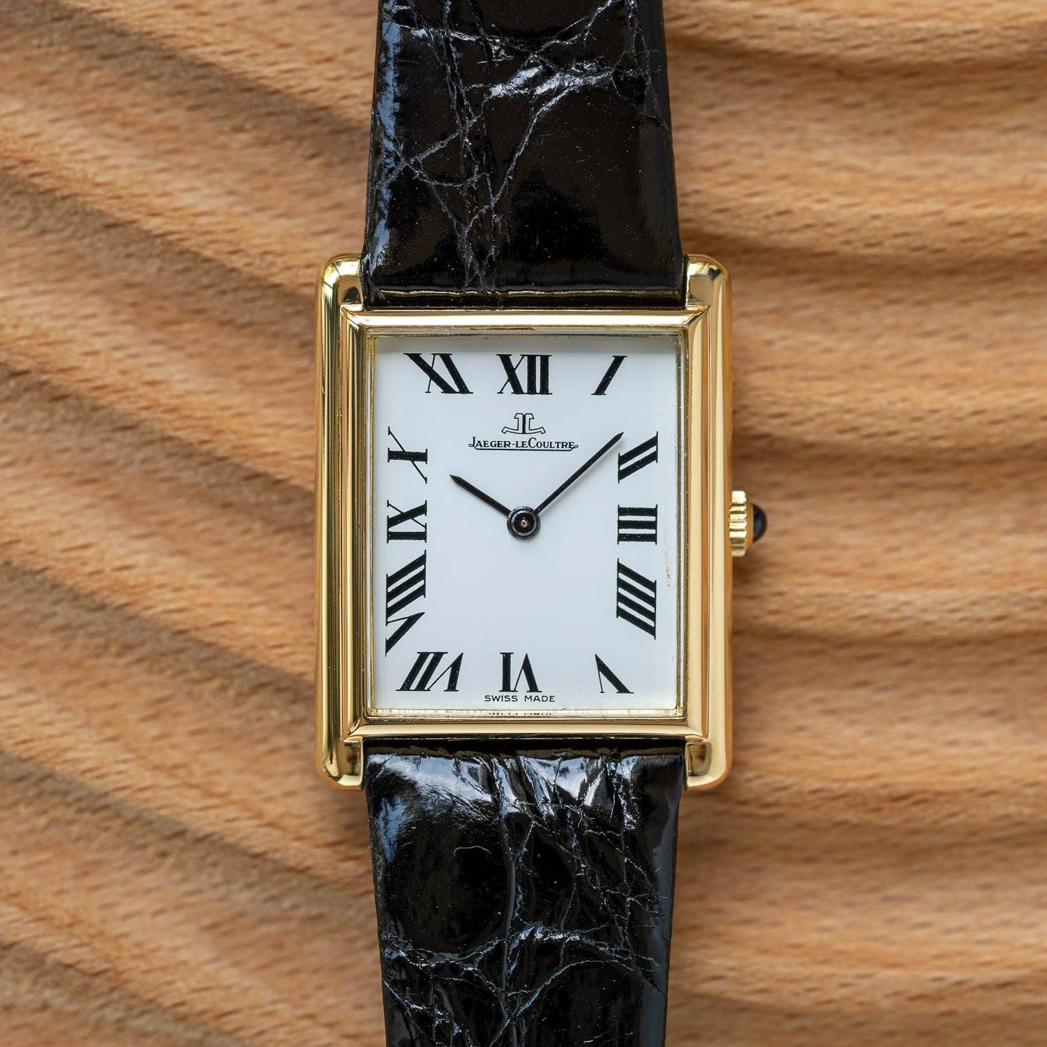 Jaeger-LeCoultre 6029.21 Rectangle YG White Roman - Arbitro