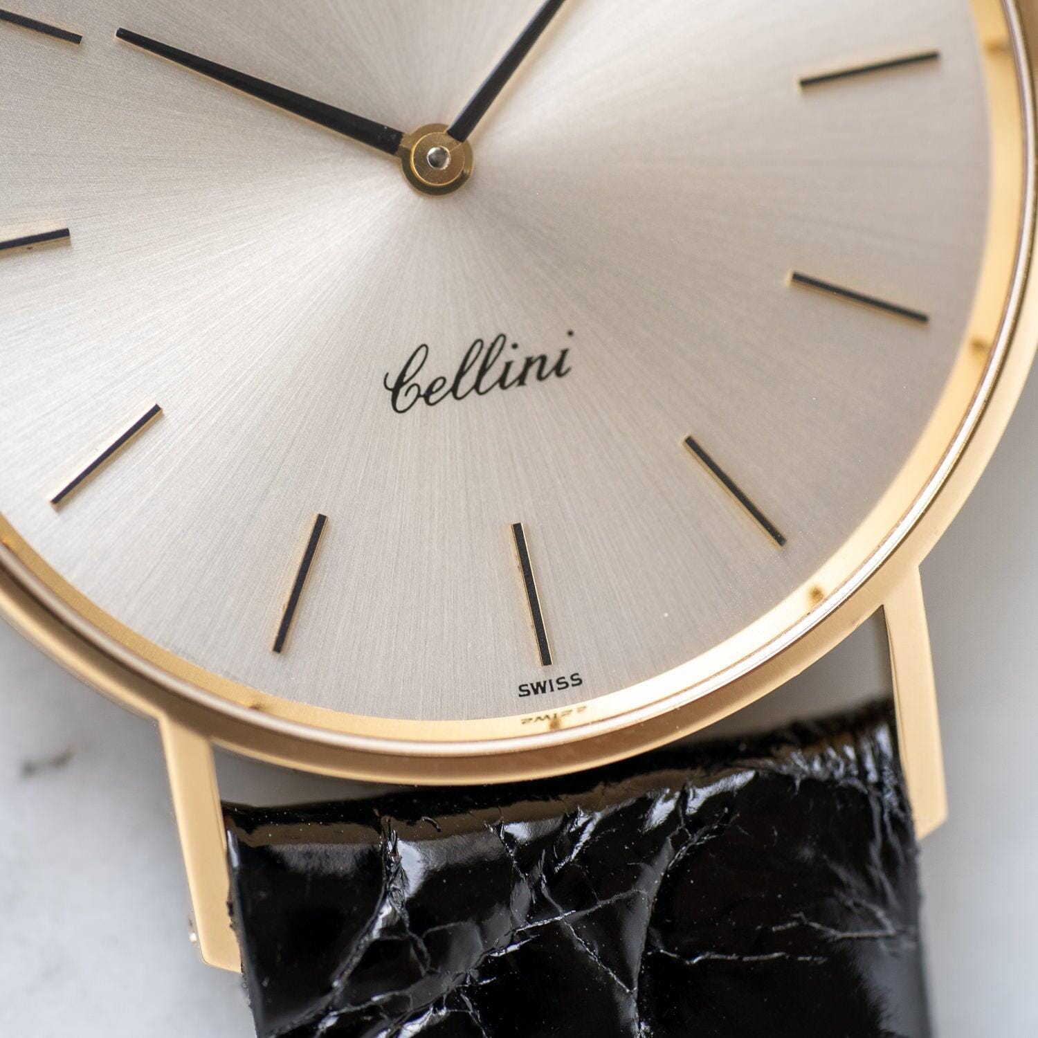 ROLEX Cellini 3833 YG Silver Dial - Arbitro